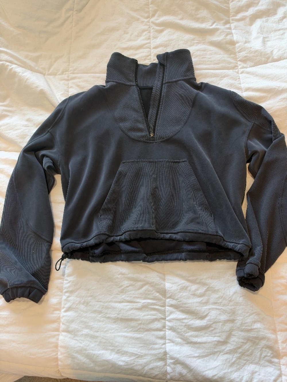 Lululemon Brushed Softstreme Ribbed Half Zip
